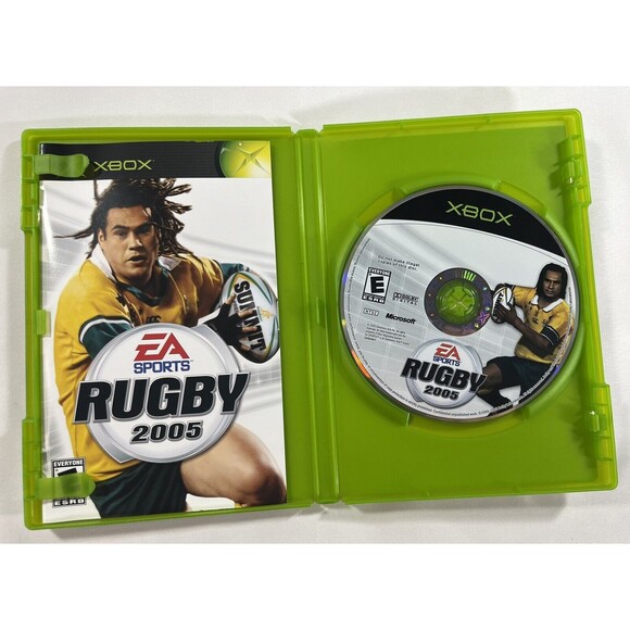Rugby 2005 Microsoft Xbox 2005 Complete Complete with Manual Tested - Picture 8 of 9